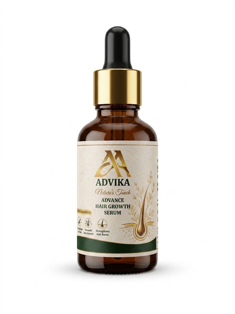Advika Aura Advance Hair Growth Serum, 60ml
