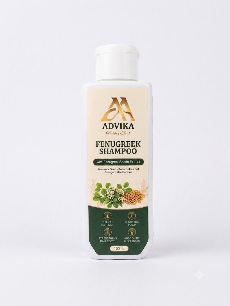 Advika Aura Fenugreek Shampoo, 100ml